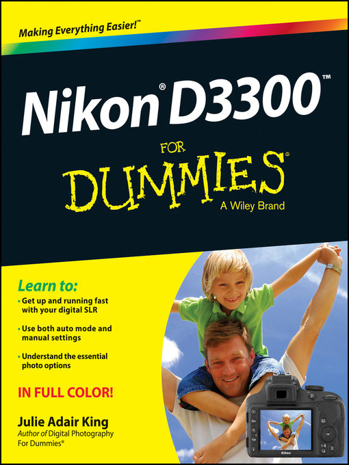 Title details for Nikon D3300 For Dummies by Julie Adair King - Available